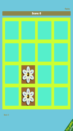 Flowers 2048 FREE - Pretty Sliding Puzzle Game(圖1)-速報App