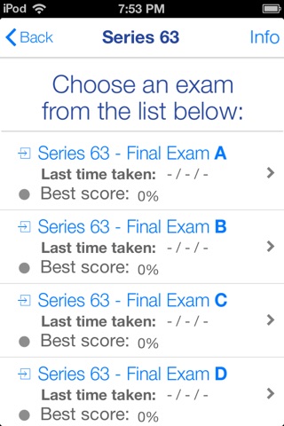 TesTeachers Series 63 Final Exam Prep screenshot 2