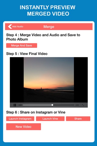 Background Music For Videos- Add background music to your vine and instagram videos screenshot 4