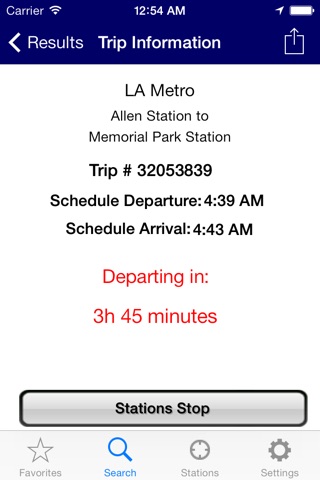 iTransitBuddy - LA Metro Rail screenshot 3