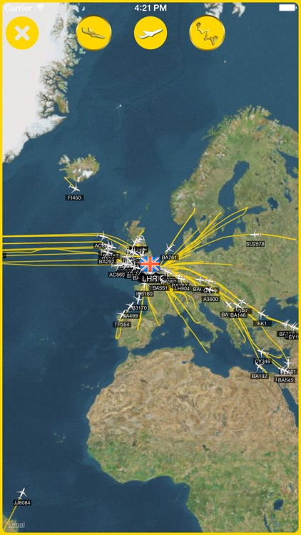 iPlane Air - Plane Radar, Live Flight Status