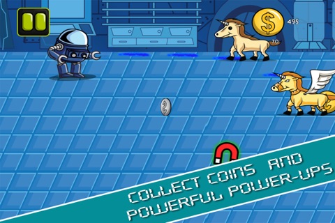 Robot Sci Fi Battle PRO - Survive an attack From The Evil Unicorn screenshot 3