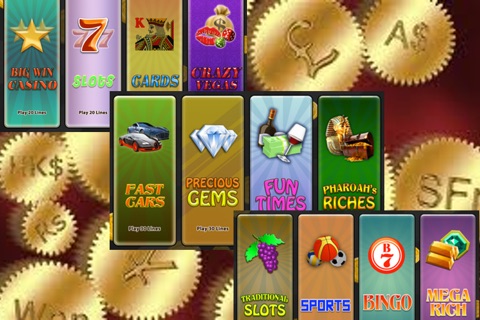 Slot Machines Casino Game: Make It So All The Bonus Chips Rain Blackjack, Poker & Cards screenshot 3