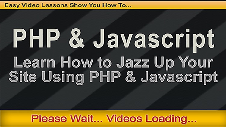 A Video Introduction To PHP & Javascript