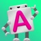 Sing and dance to the alphabet song with our letterbots