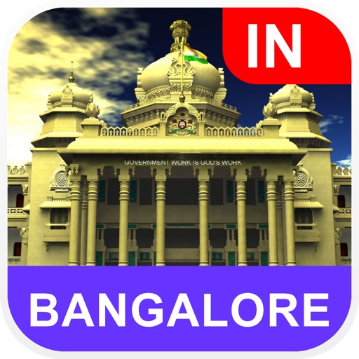 Bangalore, India Offline Map - PLACE STARS