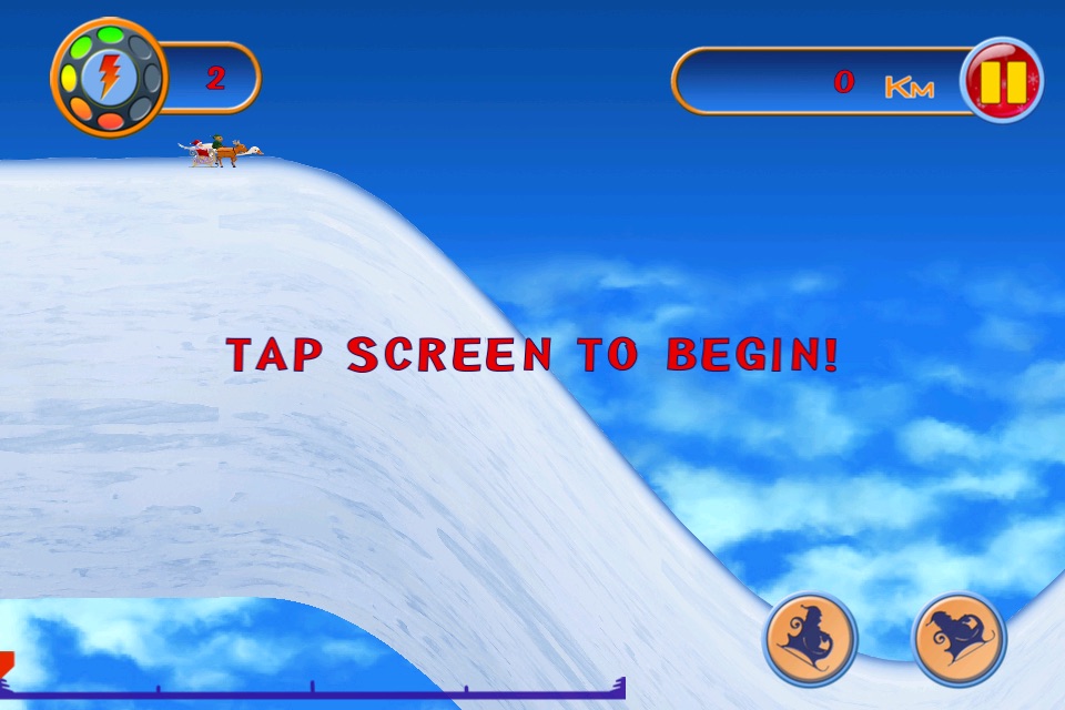 Santa Sled Race screenshot 2