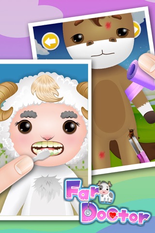 Pet Farm Vet Doctor - kids games screenshot 2