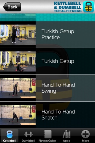 Kettle-Bell Workout & Dumbbell Exercises: 5/7/10 Minute Weight Training screenshot 2