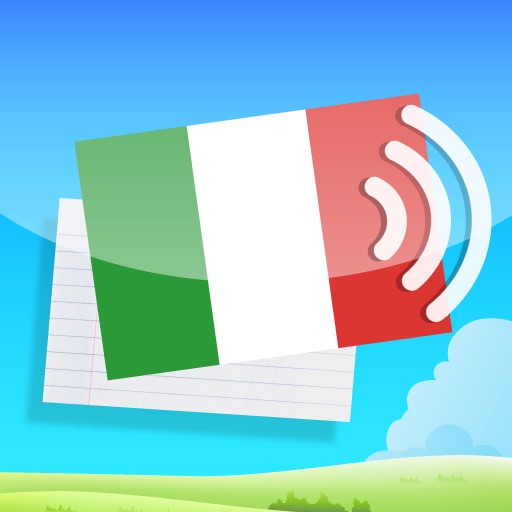 Learn Italian Vocabulary with Gengo Audio Flashcards icon