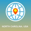 North Carolina, USA Map - Offline Map, POI, GPS, Directions