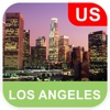Los Angeles,CA,USA Offline Map - PLACE STARS