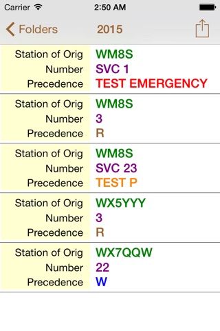 COMU Radiogram screenshot 2