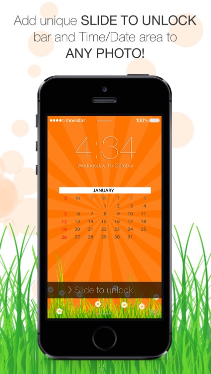 ScreenCreator - Design your Lock Screen with Calendars, Themes or Skins for Wallpaper