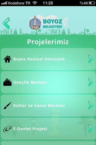 Boyoz Belediyesi - Örnek Belediye Uygulaması screenshot 4