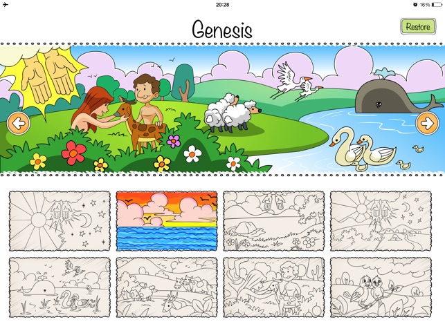 Kids Bible Coloring Book(圖5)-速報App