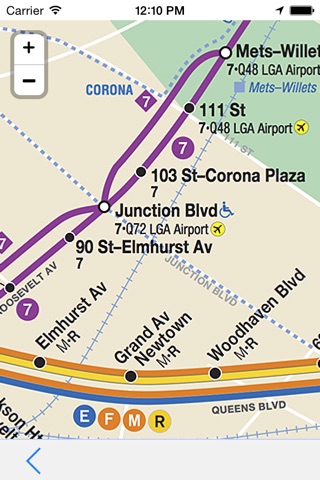 New York Subway - Offline Map of Transports screenshot 2