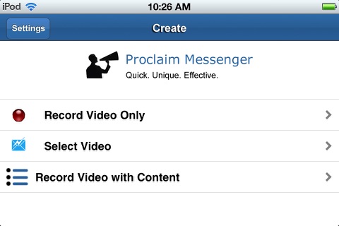 Proclaim screenshot 2