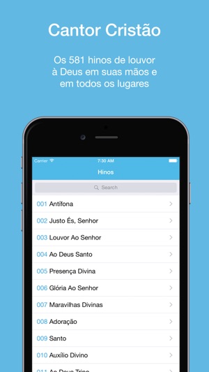 Cantor Cristão - Os mais belos hinos de louvor e adoração a (圖1)-速報App