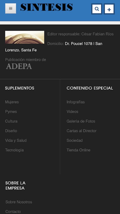 Diario Sintesis de Santa Fe screenshot-4