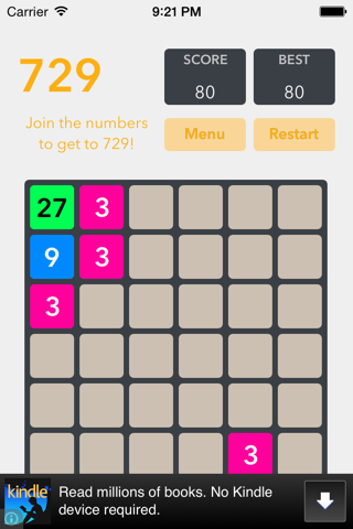 2048: Mix Numbers screenshot 2