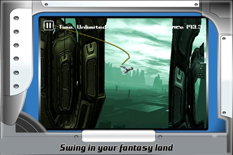 Droid Guardians Prime: Fly 'n' Swing on The Jupiter by Rope - Hanger Game screenshot 2