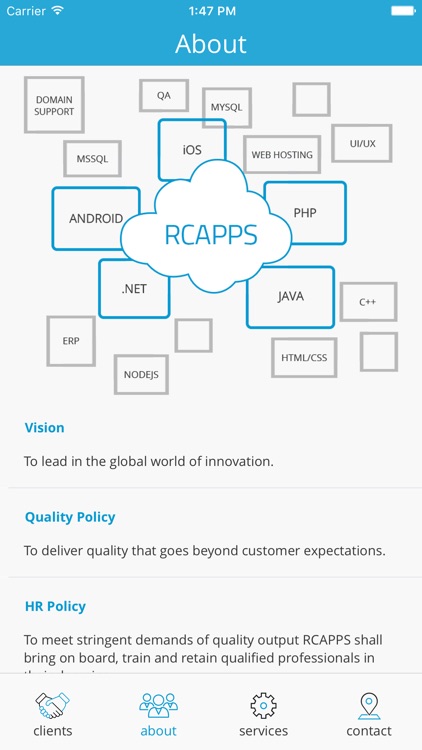 RCAPPS App