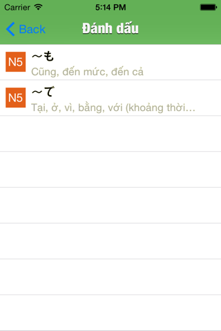 JLPT Ngữ Pháp N1 ~ N5 screenshot 4