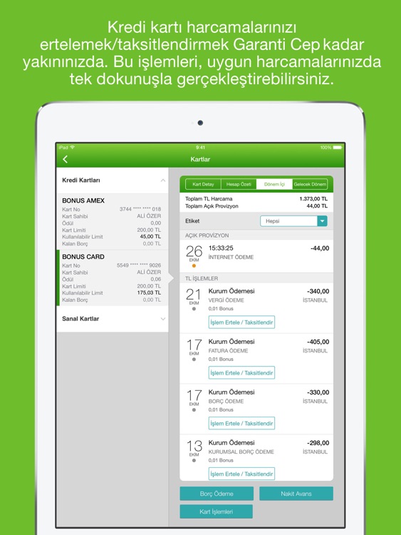 Garanti BBVA Tablet screenshot-3