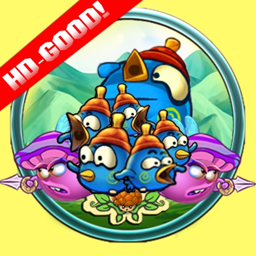 Mushroom Birds HD：Adventure of A Happy Bird Loving Mushrooms,Free Game For Leisure & Puzzle!