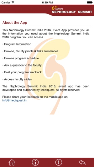 Nephrology Summit India 2016(圖5)-速報App