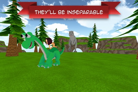 Dinosaur Arlo and Troglodyte Boy - Free Cartoon Adventure Game for kids screenshot 3