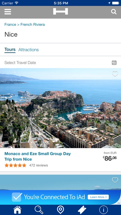 Nice Hotels + Compare and Booking Hotel for Tonight with map and travel tour