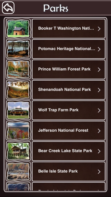 Virginia State & National Parks
