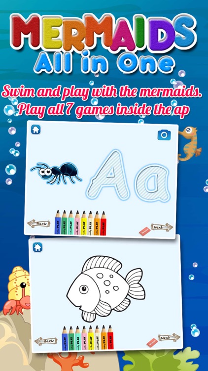 Mermaid Preschool Games for Kids