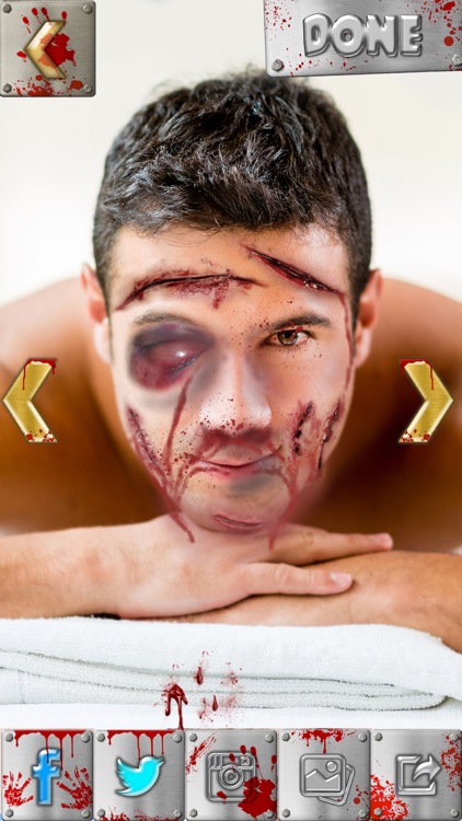 Scar Face Changer Photo Editor - Add Wounds, Bruises And Stitches With Cool Picture Camera Stickers screenshot-3