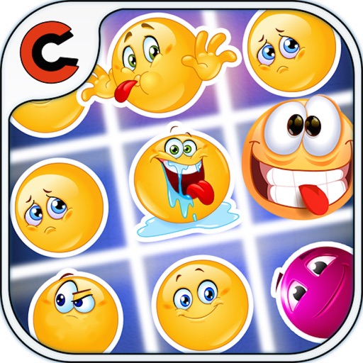 Emoji Crush Match Game - Emoji Crush - A match 3 puzzle game for Christmas holiday season! iOS App