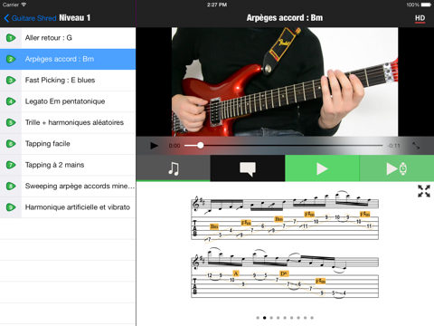Screenshot #6 pour Guitare Shred & Solos HD
