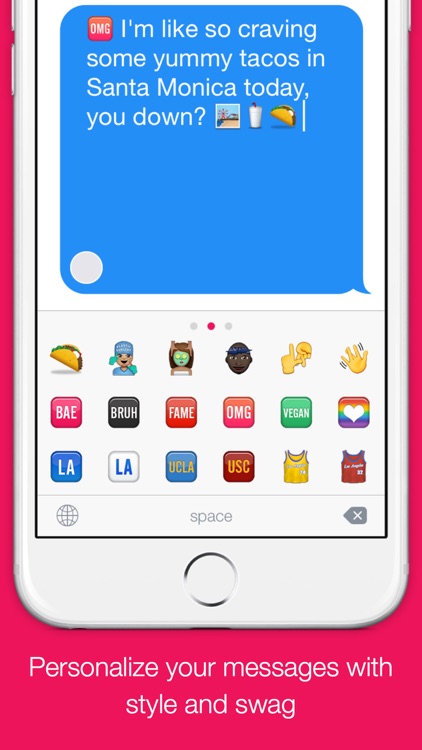 New Emojis - Extra Emoji Stickers Free! (Life in LA)