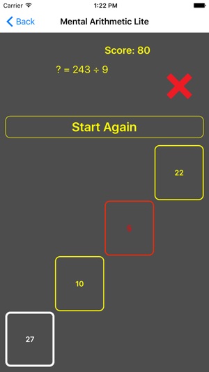 Mental Arithmetic Lite(圖4)-速報App