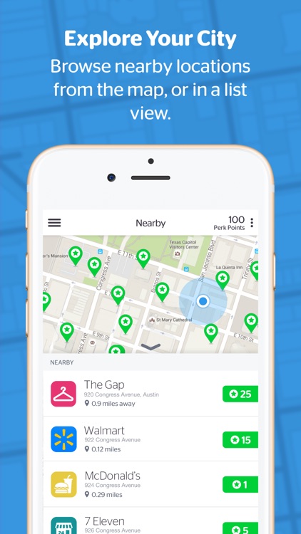 Perk: Earn rewards on the go