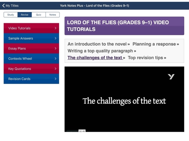 Lord of the Flies York Notes for GCSE 9-1 for iPad(圖3)-速報App