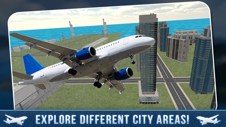 Real Airport City Air Plane Flight Simulator screenshot-3