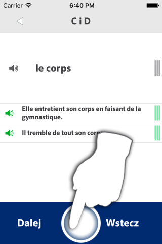 Fiszki 333 słowa - Francuski zestaw startowy screenshot 3