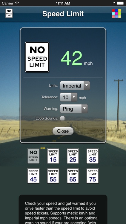 Speed Limit App screenshot-3