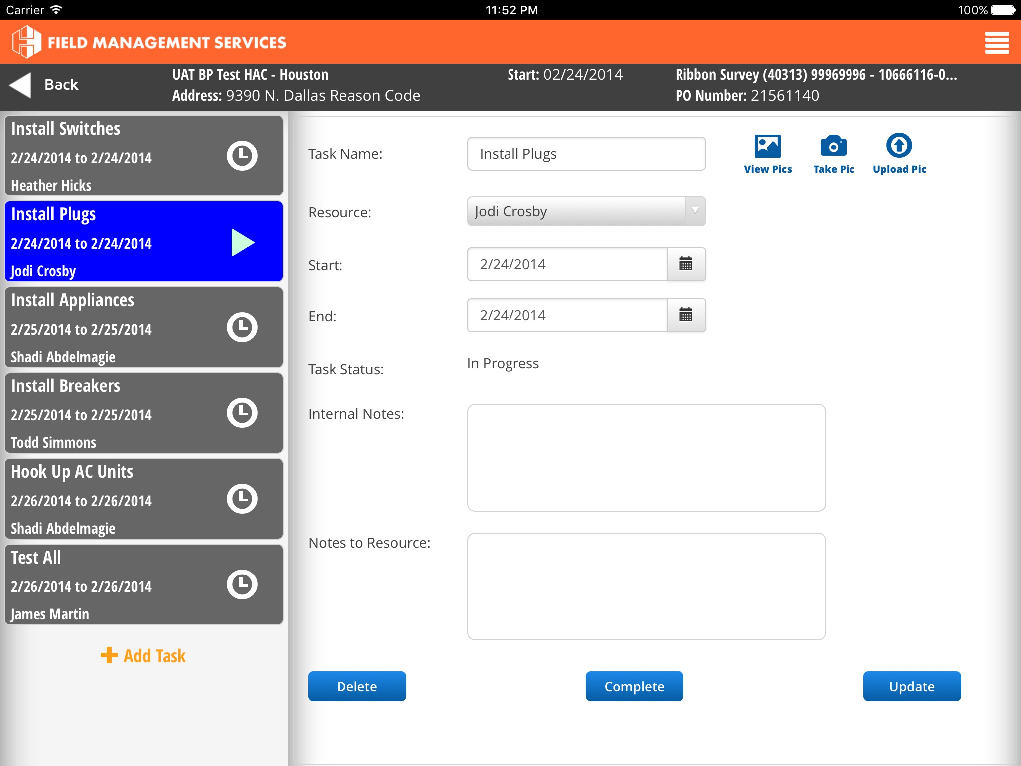 SupplyPro Field Management Services screenshot 4