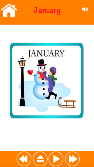 Months Of year Learning For Toddlers using Flashcards and so(圖2)-速報App