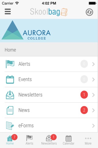 Aurora College screenshot 2