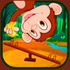 Jungle Monkey SeeSaw - Launch a Happy Ape Catcher