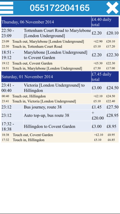 Oyster Oyster and Contactless screenshot-3